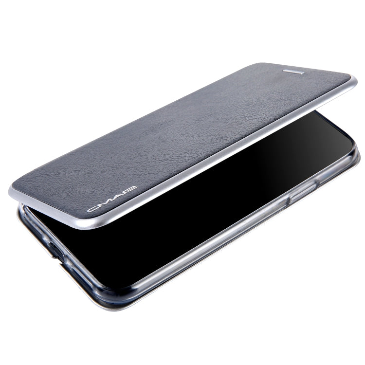 For iPhone XS Max CMai2 Linglong Series PC+PU Horizontal Flip Leather Case with Holder & Card Slot