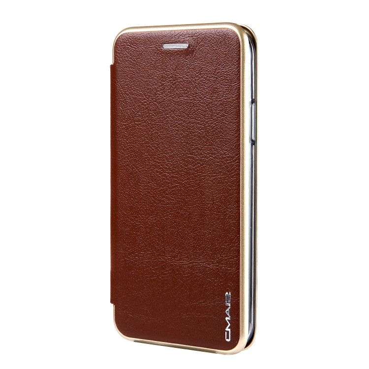 For iPhone XS Max CMai2 Linglong Series PC+PU Horizontal Flip Leather Case with Holder & Card Slot
