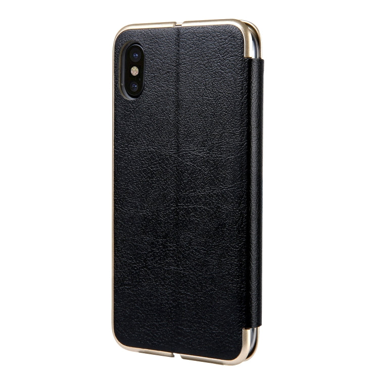 For iPhone XS Max CMai2 Linglong Series PC+PU Horizontal Flip Leather Case with Holder & Card Slot