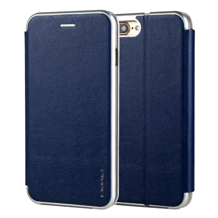 For iPhone 8 Plus & 7 Plus CMai2 Linglong Series PC+PU Horizontal Flip Leather Case with Holder & Card Slot