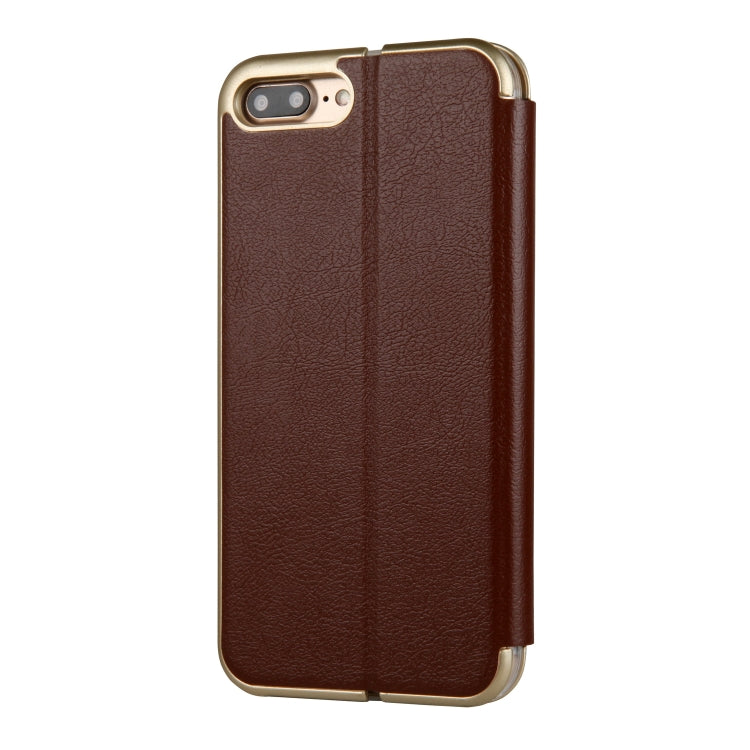 For iPhone 8 Plus & 7 Plus CMai2 Linglong Series PC+PU Horizontal Flip Leather Case with Holder & Card Slot