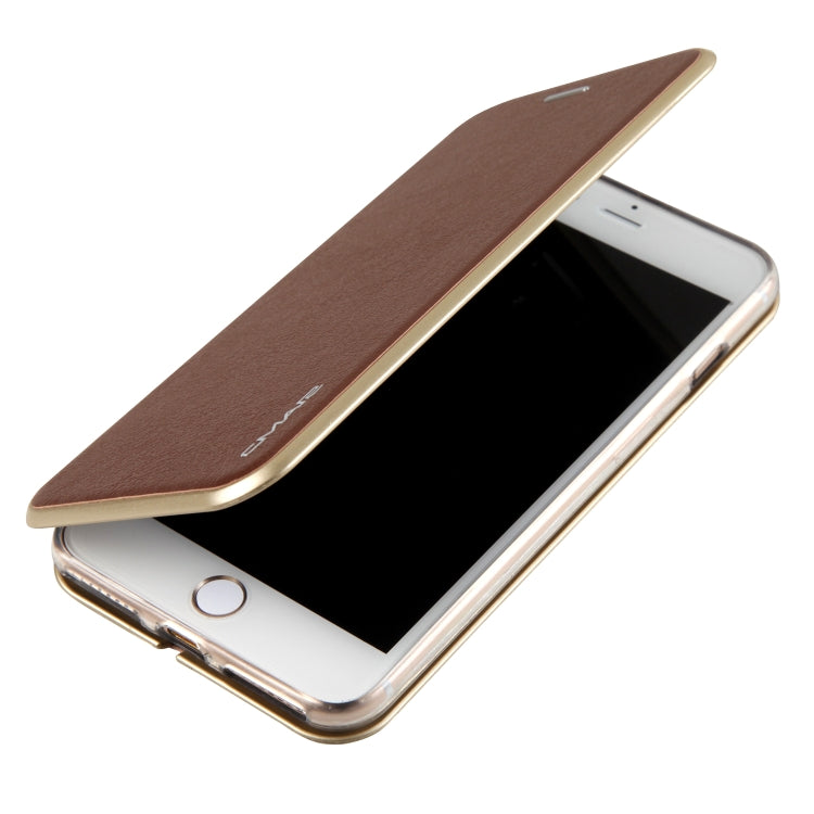 For iPhone 8 Plus & 7 Plus CMai2 Linglong Series PC+PU Horizontal Flip Leather Case with Holder & Card Slot