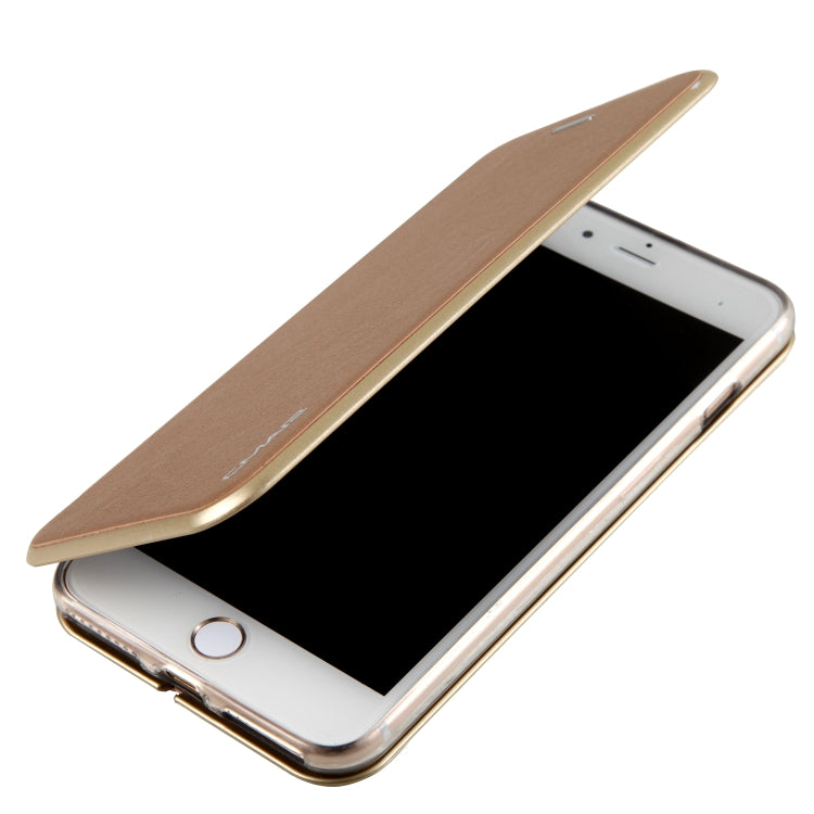 For iPhone 8 Plus & 7 Plus CMai2 Linglong Series PC+PU Horizontal Flip Leather Case with Holder & Card Slot