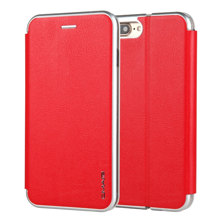 For iPhone SE 2020 & 8 & 7 CMai2 Linglong Series PC+PU Horizontal Flip Leather Case with Holder & Card Slot