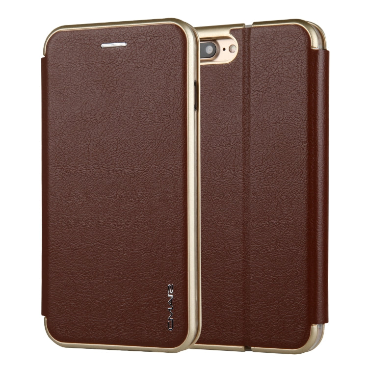 For iPhone SE 2020 & 8 & 7 CMai2 Linglong Series PC+PU Horizontal Flip Leather Case with Holder & Card Slot
