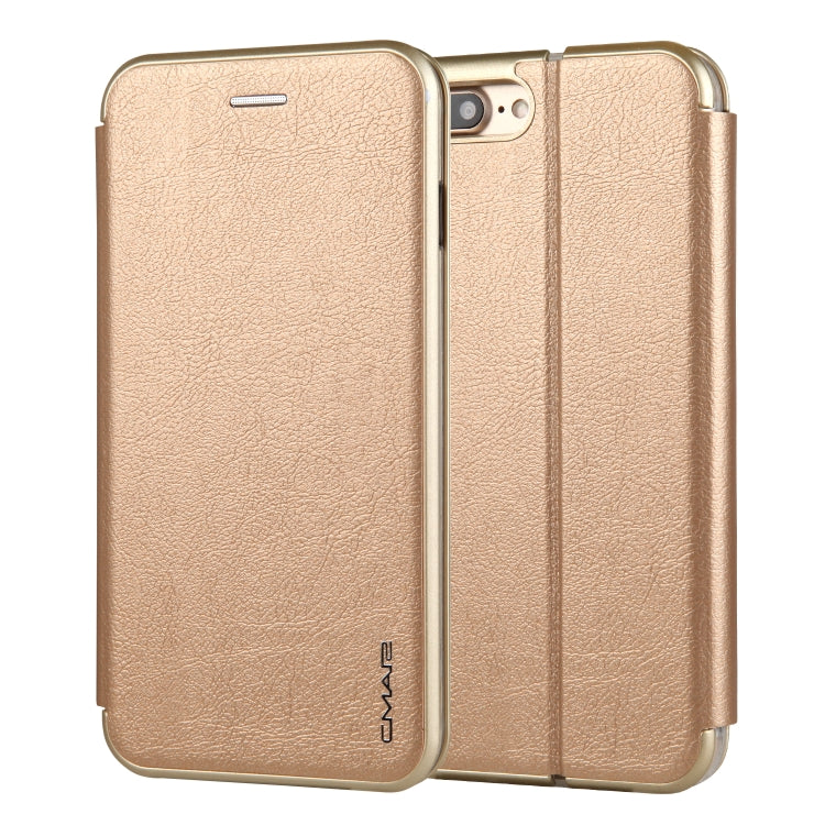For iPhone SE 2020 & 8 & 7 CMai2 Linglong Series PC+PU Horizontal Flip Leather Case with Holder & Card Slot
