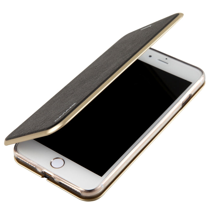 For iPhone SE 2020 & 8 & 7 CMai2 Linglong Series PC+PU Horizontal Flip Leather Case with Holder & Card Slot