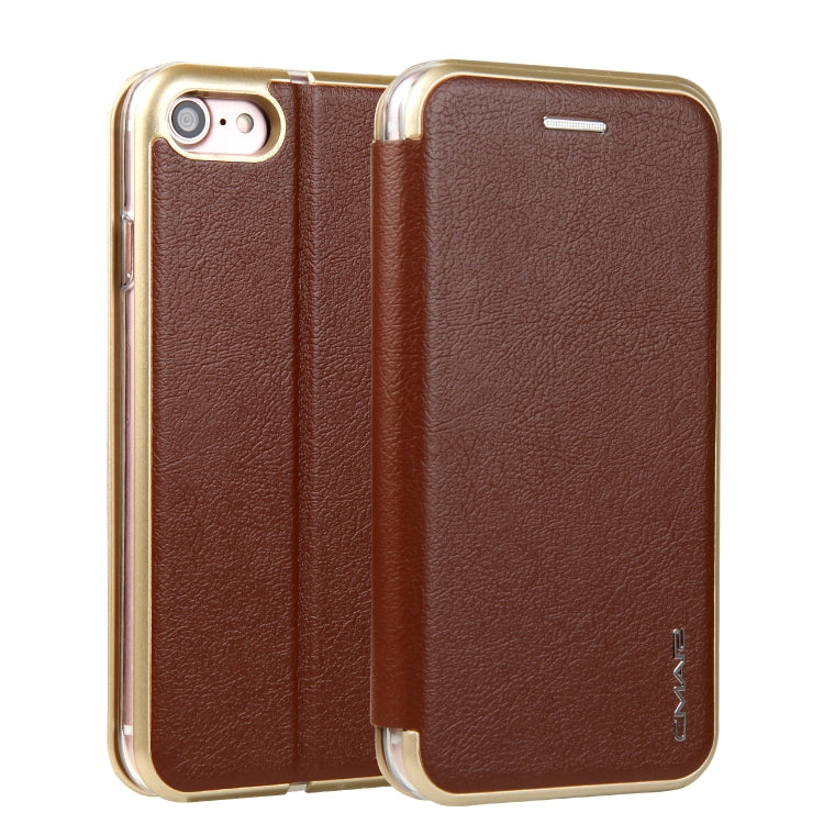 For  iPhone 6 & 6s CMai2 Linglong Series PC+PU Horizontal Flip Leather Case with Holder & Card Slot