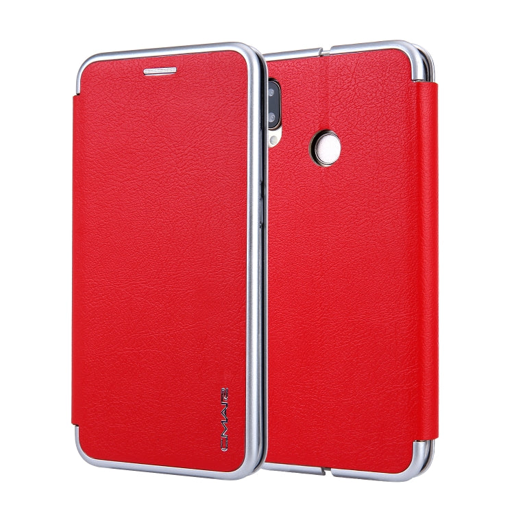 For Huawei P20 Lite CMai2 Linglong Series PC+PU Horizontal Flip Leather Case with Holder & Card Slot