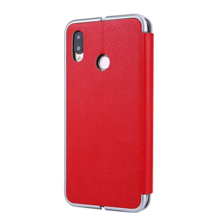 For Huawei P20 Lite CMai2 Linglong Series PC+PU Horizontal Flip Leather Case with Holder & Card Slot