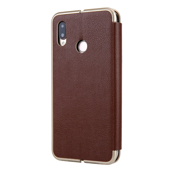 For Huawei P20 Lite CMai2 Linglong Series PC+PU Horizontal Flip Leather Case with Holder & Card Slot