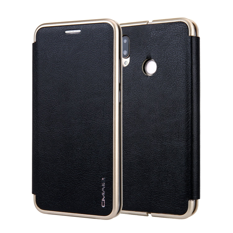 For Huawei P20 Lite CMai2 Linglong Series PC+PU Horizontal Flip Leather Case with Holder & Card Slot