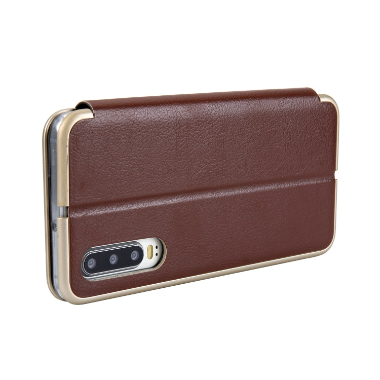 For Huawei P30 CMai2 Linglong Series PC+PU Horizontal Flip Leather Case with Holder & Card Slot