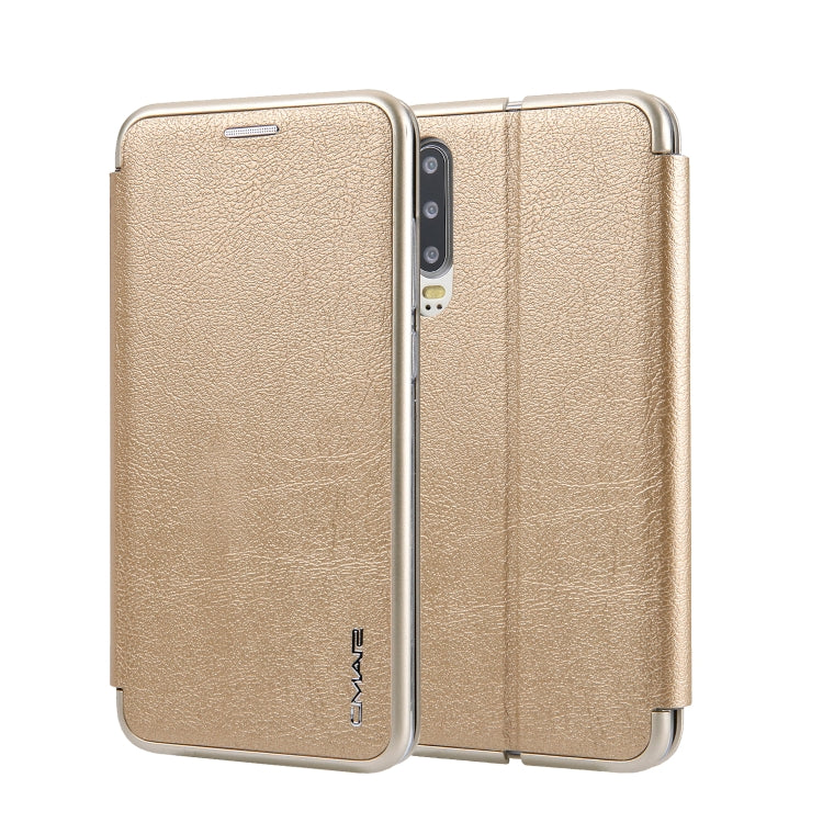 For Huawei P30 CMai2 Linglong Series PC+PU Horizontal Flip Leather Case with Holder & Card Slot