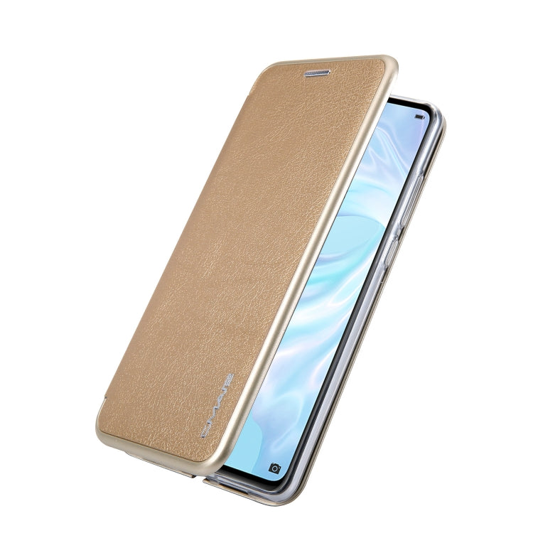 For Huawei P30 CMai2 Linglong Series PC+PU Horizontal Flip Leather Case with Holder & Card Slot