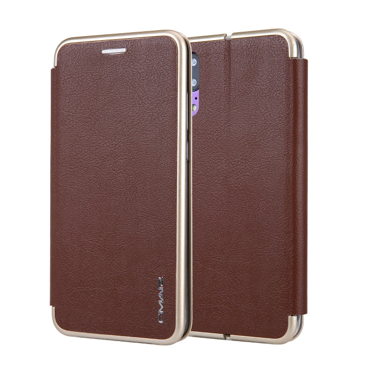 For Huawei P20 CMai2 Linglong Series PC+PU Horizontal Flip Leather Case with Holder & Card Slot