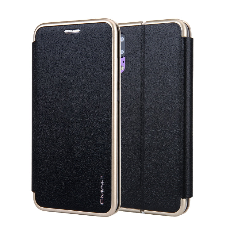 For Huawei P20 CMai2 Linglong Series PC+PU Horizontal Flip Leather Case with Holder & Card Slot