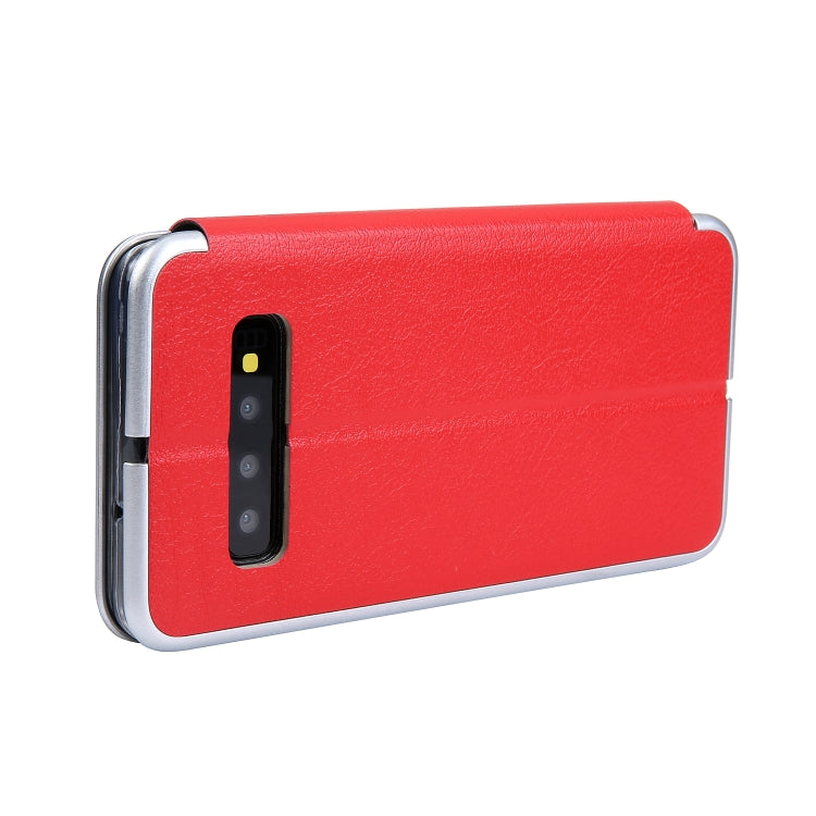 For Galaxy S10 CMai2 Linglong Series PC+PU Horizontal Flip Leather Case with Holder & Card Slot