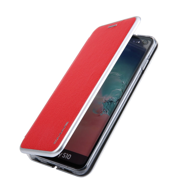 For Galaxy S10 CMai2 Linglong Series PC+PU Horizontal Flip Leather Case with Holder & Card Slot