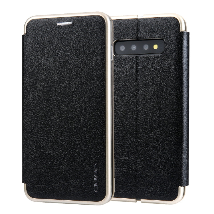 For Galaxy S10 CMai2 Linglong Series PC+PU Horizontal Flip Leather Case with Holder & Card Slot