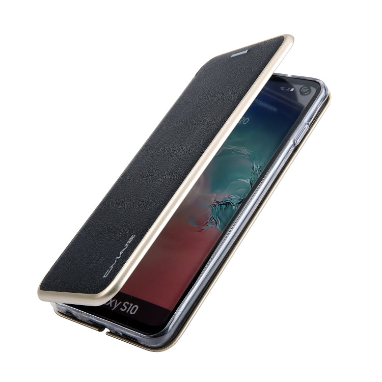 For Galaxy S10 CMai2 Linglong Series PC+PU Horizontal Flip Leather Case with Holder & Card Slot