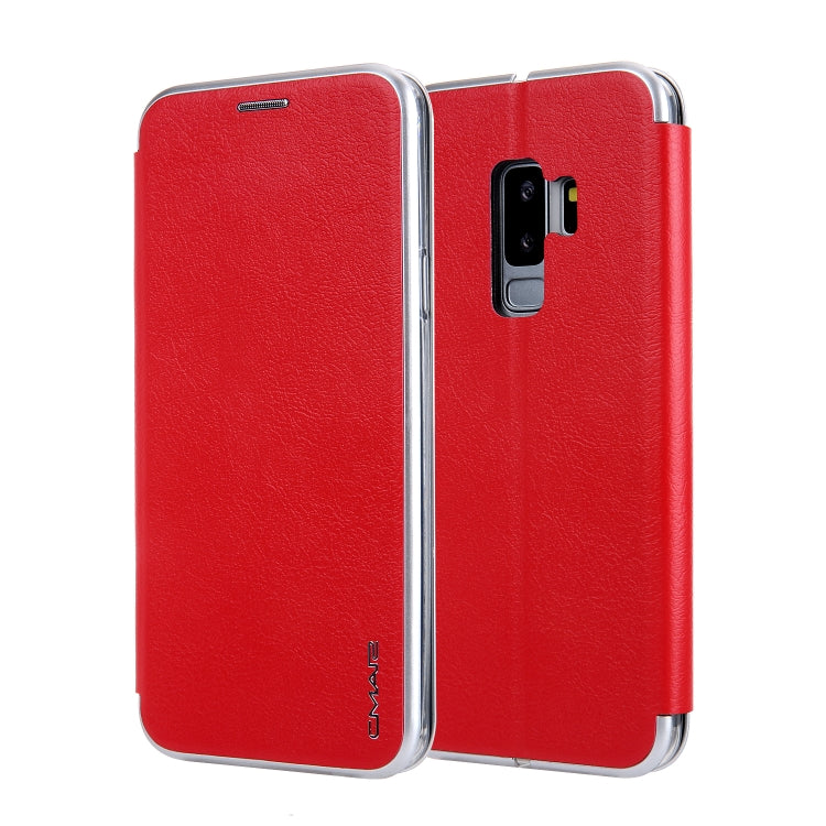 For Galaxy S9 CMai2 Linglong Series PC+PU Horizontal Flip Leather Case with Holder & Card Slot