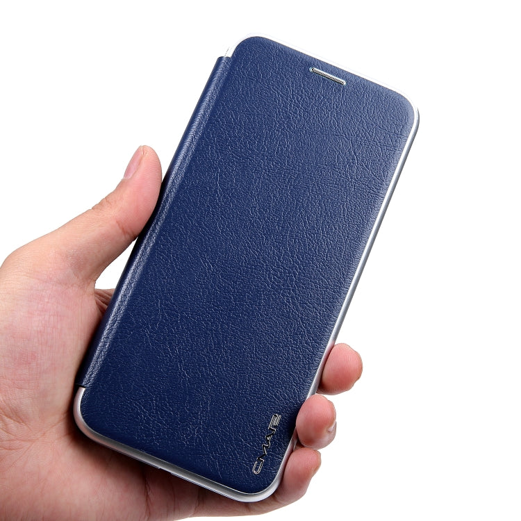 For Galaxy S9+ CMai2 Linglong Series PC+PU Horizontal Flip Leather Case with Holder & Card Slot
