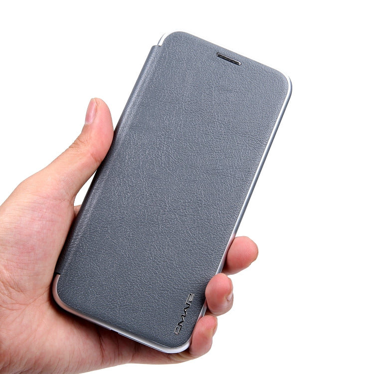 For Galaxy S9+ CMai2 Linglong Series PC+PU Horizontal Flip Leather Case with Holder & Card Slot