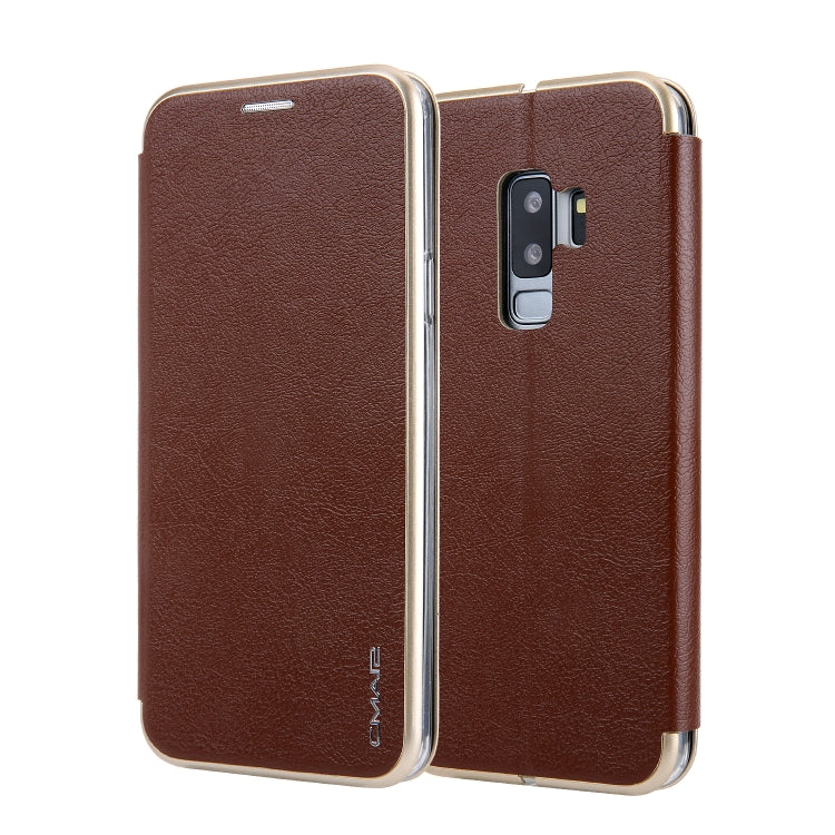 For Galaxy S9+ CMai2 Linglong Series PC+PU Horizontal Flip Leather Case with Holder & Card Slot