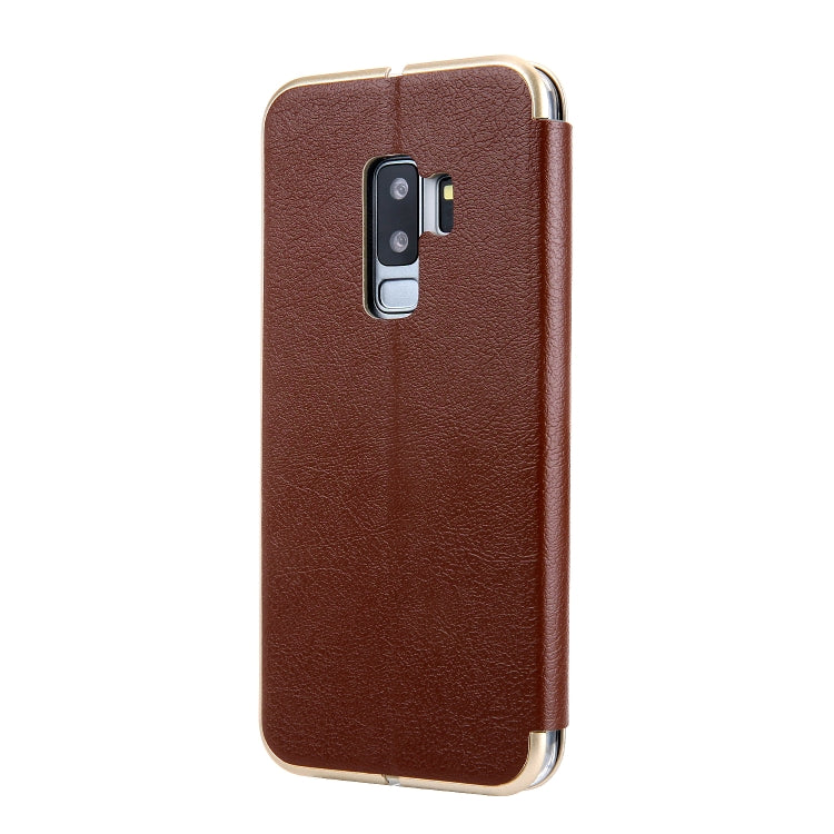For Galaxy S9+ CMai2 Linglong Series PC+PU Horizontal Flip Leather Case with Holder & Card Slot