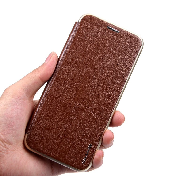 For Galaxy S9+ CMai2 Linglong Series PC+PU Horizontal Flip Leather Case with Holder & Card Slot