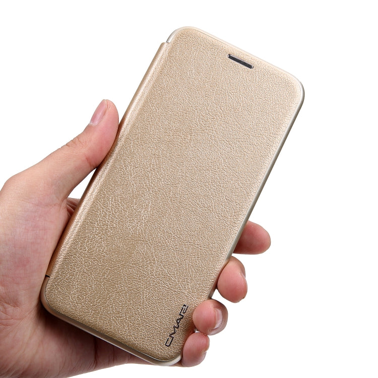 For Galaxy S9+ CMai2 Linglong Series PC+PU Horizontal Flip Leather Case with Holder & Card Slot