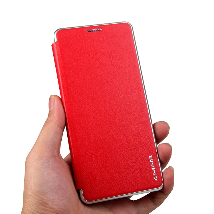 For Galaxy S8 CMai2 Linglong Series PC+PU Horizontal Flip Leather Case with Holder & Card Slot