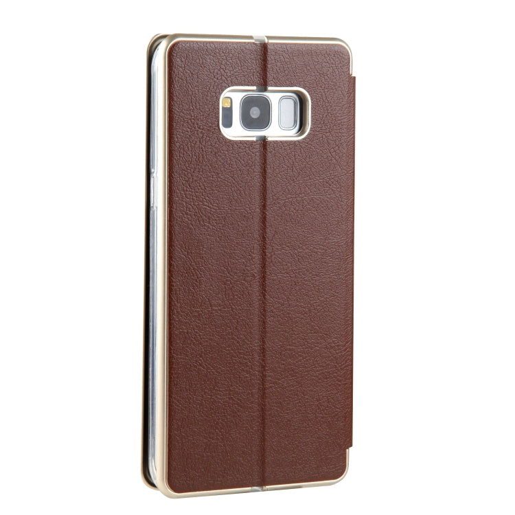For Galaxy S8 CMai2 Linglong Series PC+PU Horizontal Flip Leather Case with Holder & Card Slot