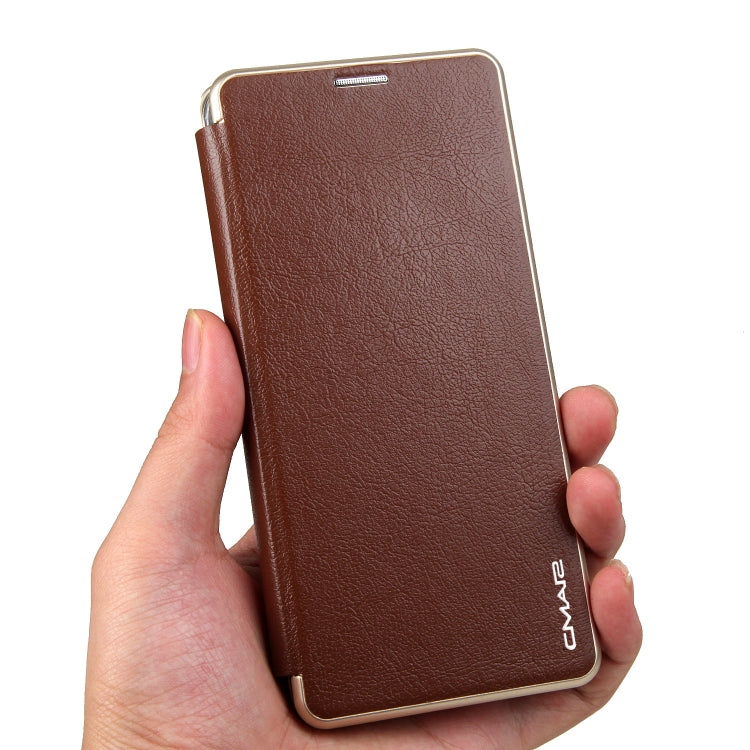 For Galaxy S8 CMai2 Linglong Series PC+PU Horizontal Flip Leather Case with Holder & Card Slot