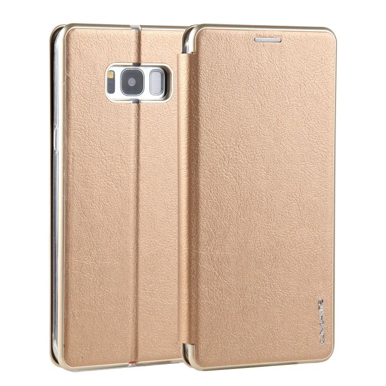 For Galaxy S8 CMai2 Linglong Series PC+PU Horizontal Flip Leather Case with Holder & Card Slot