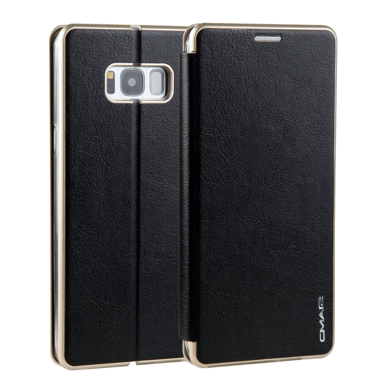 For Galaxy S8 CMai2 Linglong Series PC+PU Horizontal Flip Leather Case with Holder & Card Slot