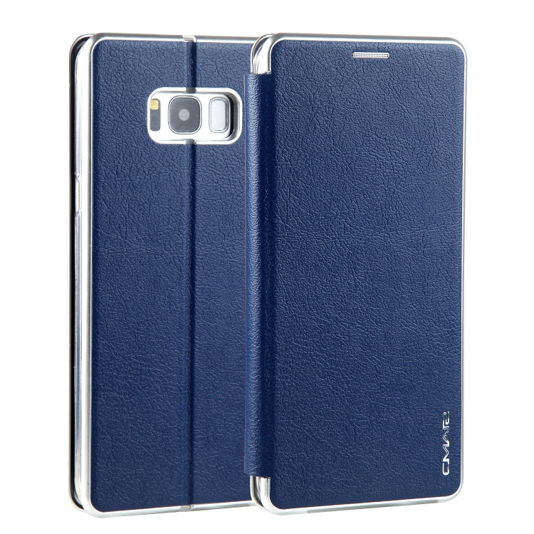 For Galaxy S8+ CMai2 Linglong Series PC+PU Horizontal Flip Leather Case with Holder & Card Slot