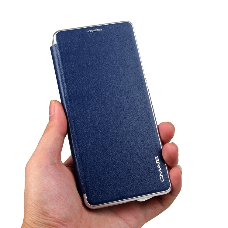 For Galaxy S8+ CMai2 Linglong Series PC+PU Horizontal Flip Leather Case with Holder & Card Slot