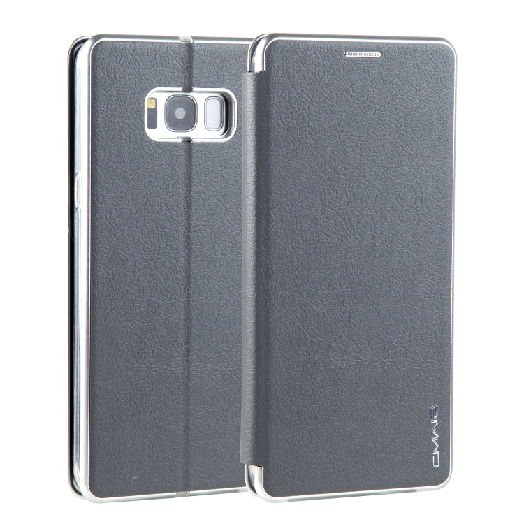 For Galaxy S8+ CMai2 Linglong Series PC+PU Horizontal Flip Leather Case with Holder & Card Slot