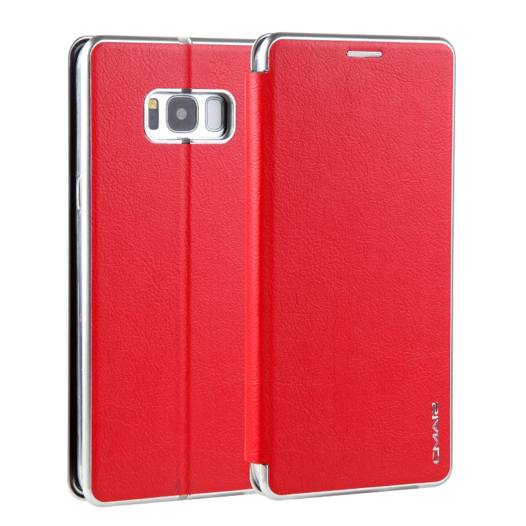 For Galaxy S8+ CMai2 Linglong Series PC+PU Horizontal Flip Leather Case with Holder & Card Slot