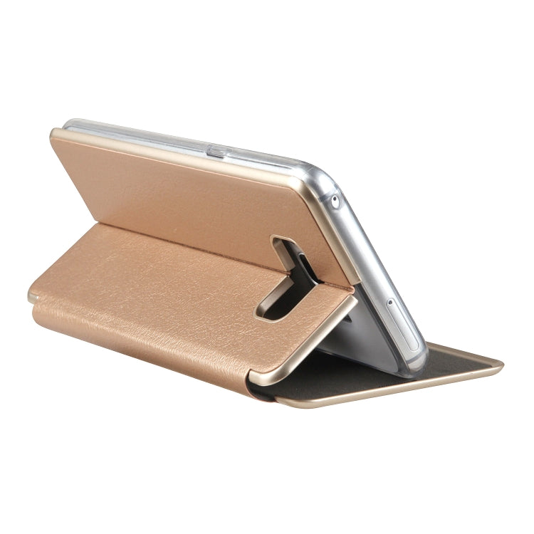 For Galaxy S8+ CMai2 Linglong Series PC+PU Horizontal Flip Leather Case with Holder & Card Slot
