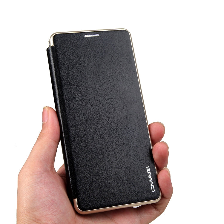 For Galaxy S8+ CMai2 Linglong Series PC+PU Horizontal Flip Leather Case with Holder & Card Slot