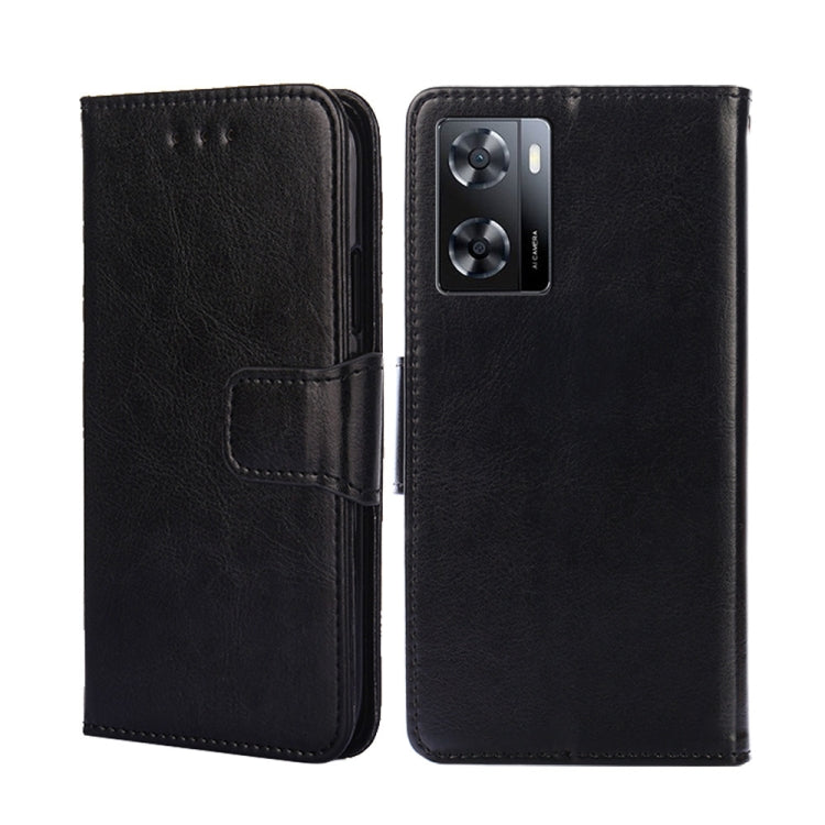 For OnePlus Nord N20 SE 4G Crystal Texture Flip Leather Phone Case