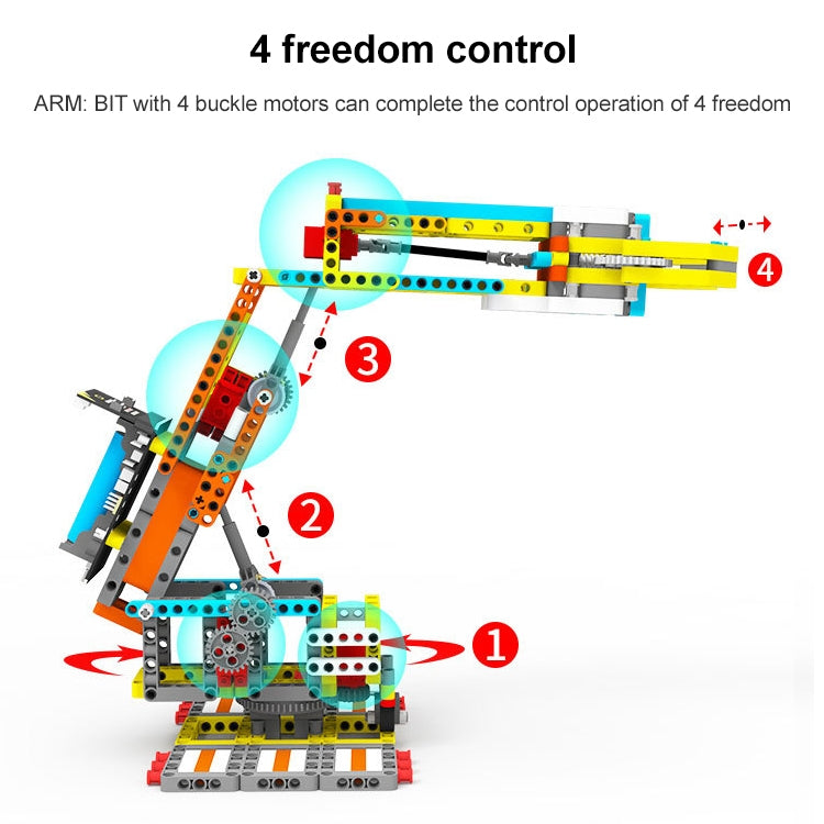 Yahboom Programmable Arm Building Block Pack