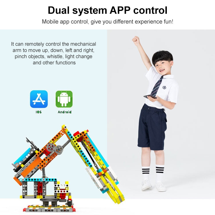 Yahboom Programmable Arm Building Block Pack