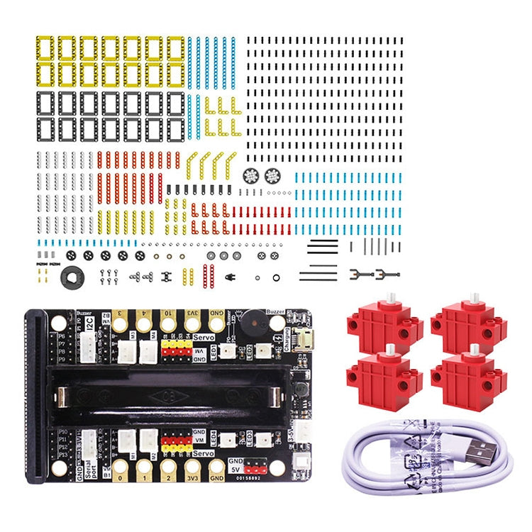 Yahboom Programmable Arm Building Block Pack+Super:bit