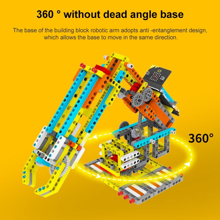 Yahboom Programmable Arm Building Block Pack+Super:bit