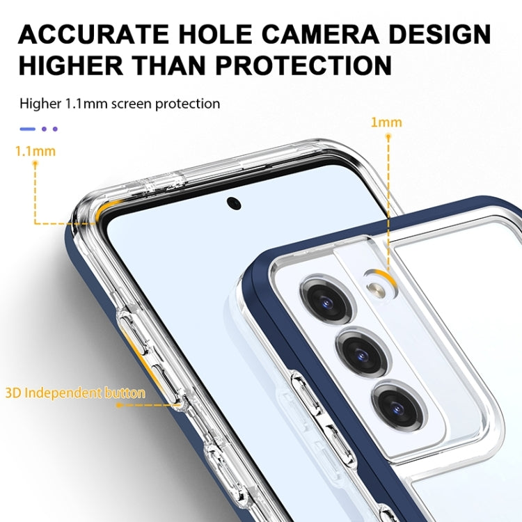 For Samsung Galaxy S23+ 5G Bright Series Clear Acrylic + PC + TPU Phone Case