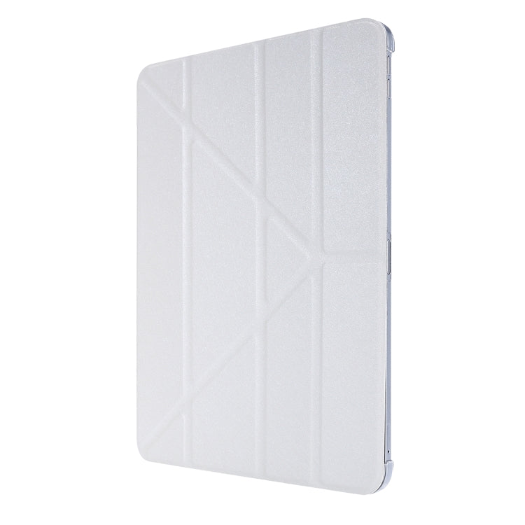 For iPad Pro 11 (2020) Silk Texture Horizontal Deformation Flip Leather Tablet Case with Three-folding Holder